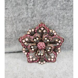Vintage Joseph Cleary Crystal Brooch/pendant